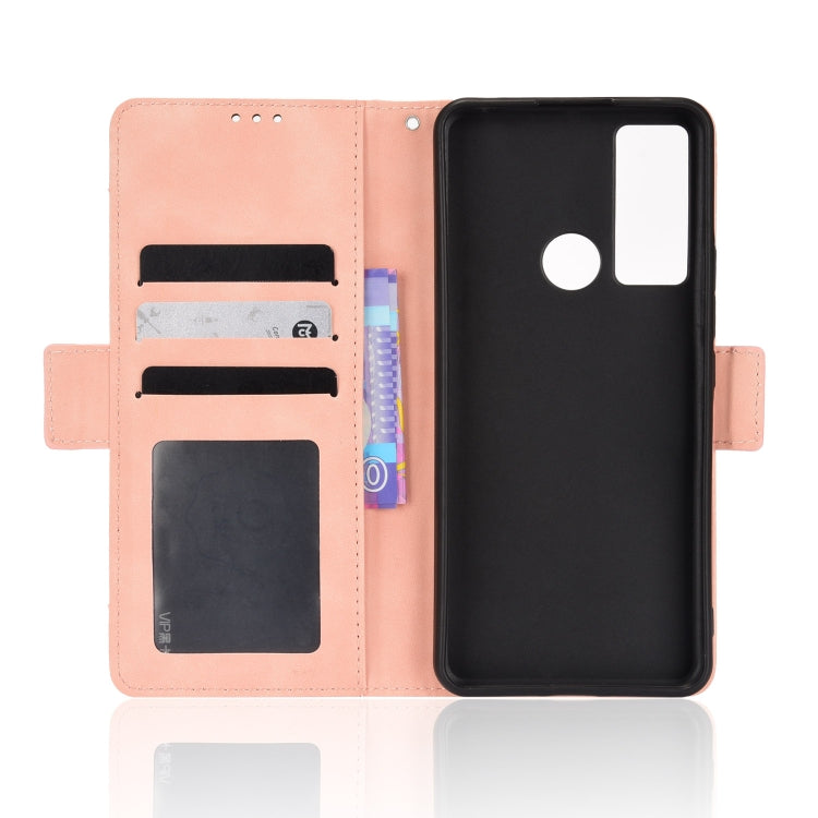 For TCL 20 XE Skin Feel Calf Pattern Leather Phone Case