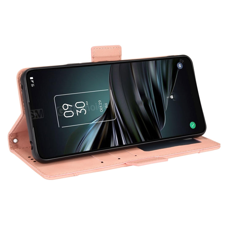 For TCL 20 XE Skin Feel Calf Pattern Leather Phone Case
