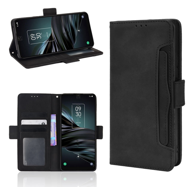 For TCL 20 XE Skin Feel Calf Pattern Leather Phone Case