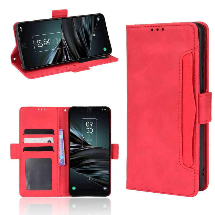 For TCL 20 XE Skin Feel Calf Pattern Leather Phone Case