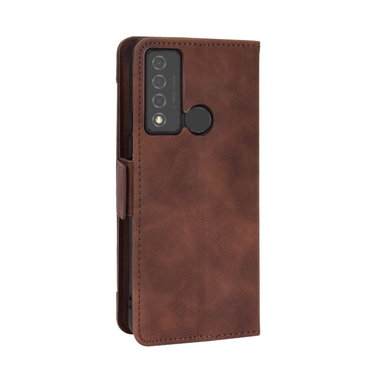 For TCL 20 XE Skin Feel Calf Pattern Leather Phone Case