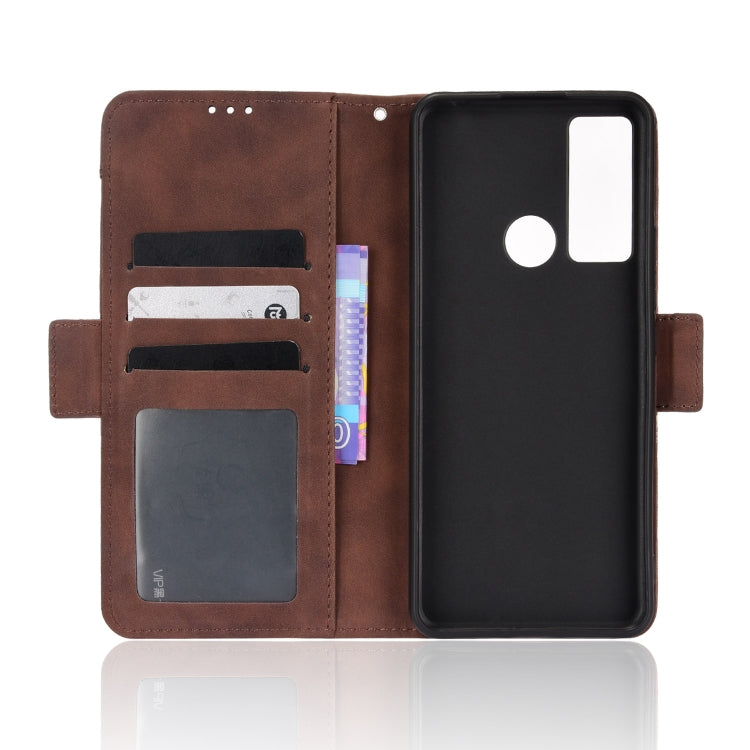For TCL 20 XE Skin Feel Calf Pattern Leather Phone Case