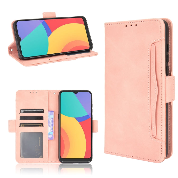 For TCL 20Y / Alcatel 1S 2021 Skin Feel Calf Pattern Leather Phone Case