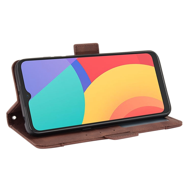 For TCL 20Y / Alcatel 1S 2021 Skin Feel Calf Pattern Leather Phone Case