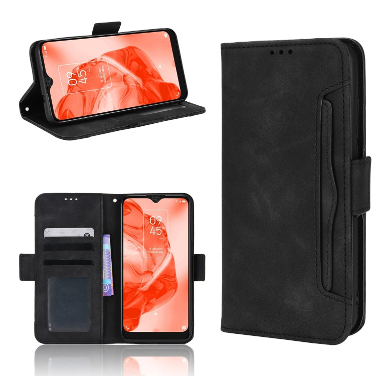 For TCL 205 Skin Feel Calf Pattern Leather Phone Case