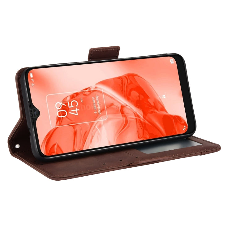 For TCL 205 Skin Feel Calf Pattern Leather Phone Case