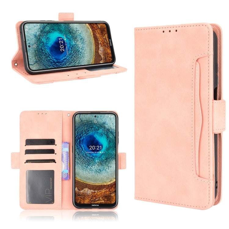 For Nokia X100 / X10 / X20 Skin Feel Calf Pattern Leather Phone Case