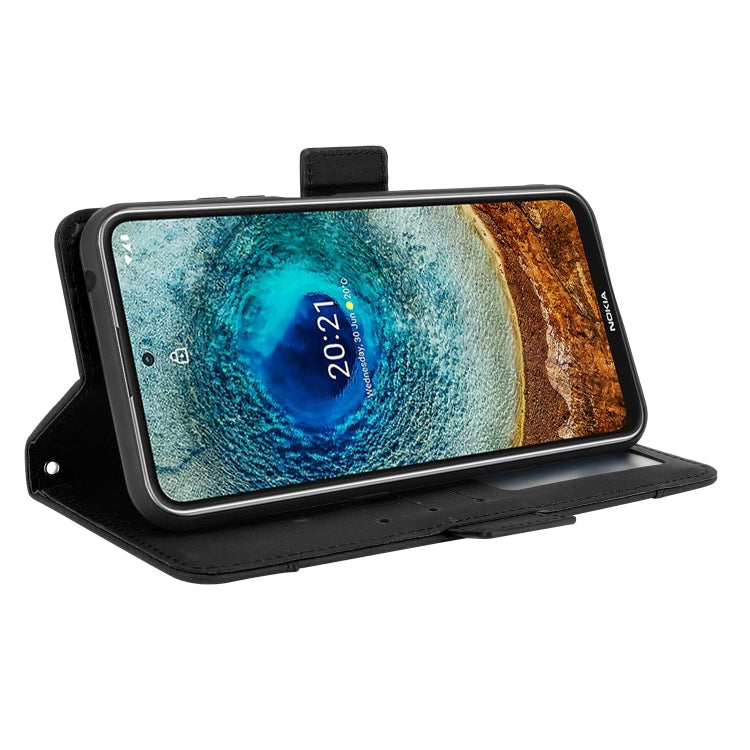 For Nokia X100 / X10 / X20 Skin Feel Calf Pattern Leather Phone Case