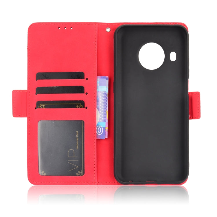 For Nokia X100 / X10 / X20 Skin Feel Calf Pattern Leather Phone Case