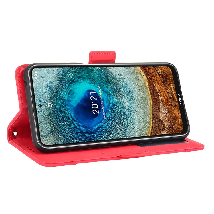 For Nokia X100 / X10 / X20 Skin Feel Calf Pattern Leather Phone Case