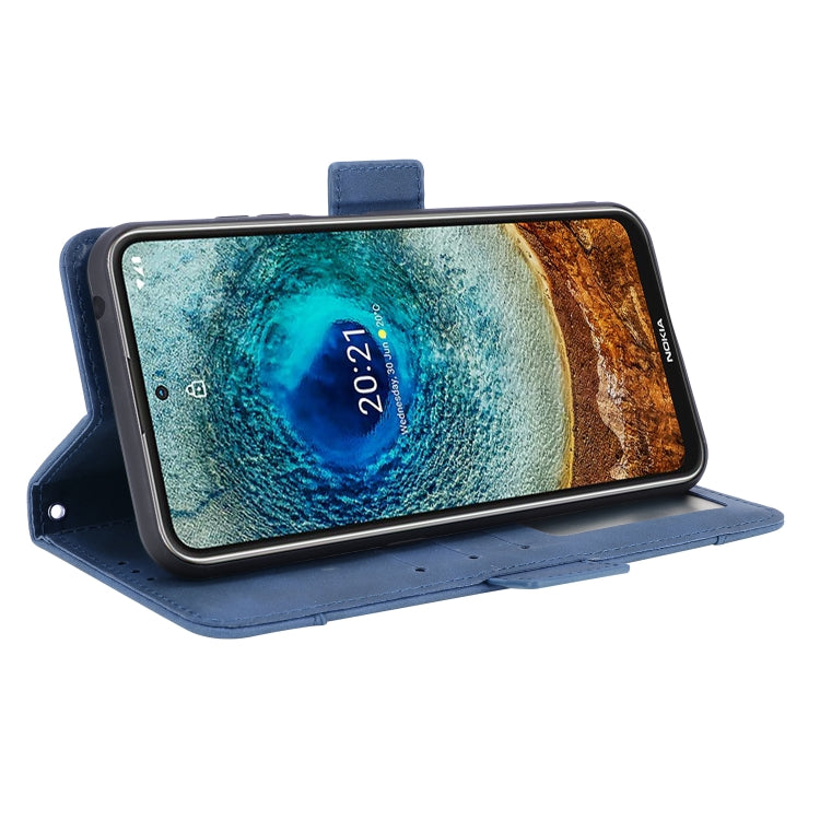 For Nokia X100 / X10 / X20 Skin Feel Calf Pattern Leather Phone Case
