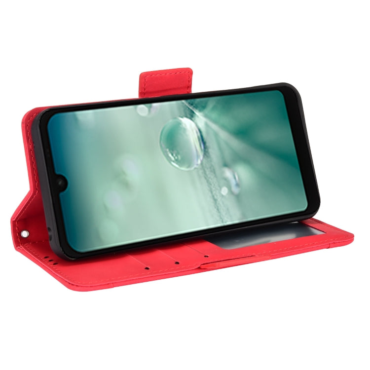 For Sharp Aquos Wish Skin Feel Calf Pattern Leather Phone Case