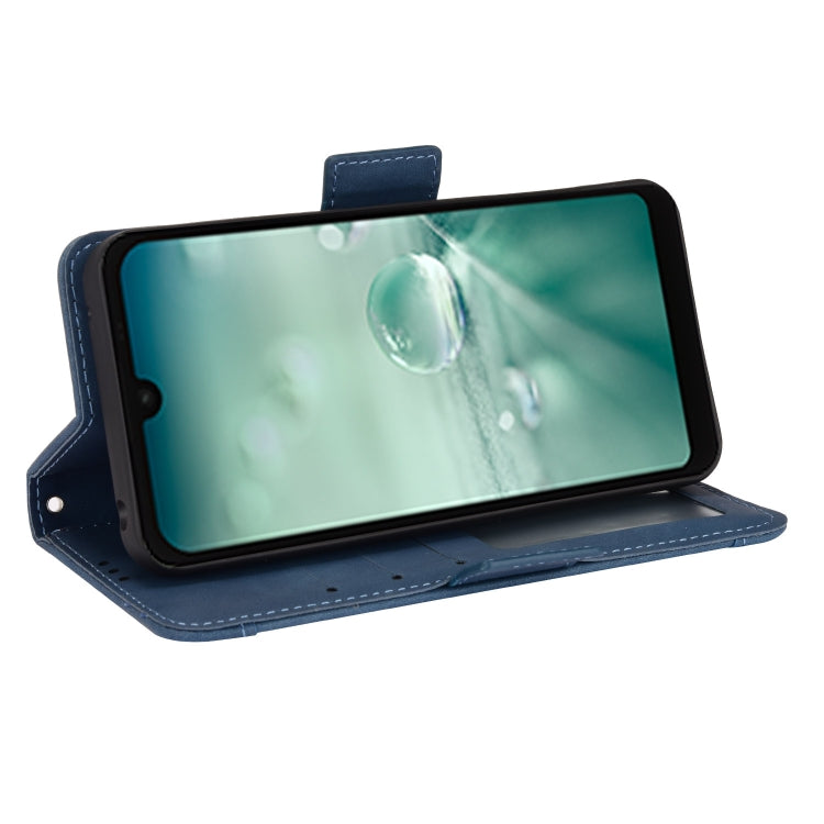 For Sharp Aquos Wish Skin Feel Calf Pattern Leather Phone Case