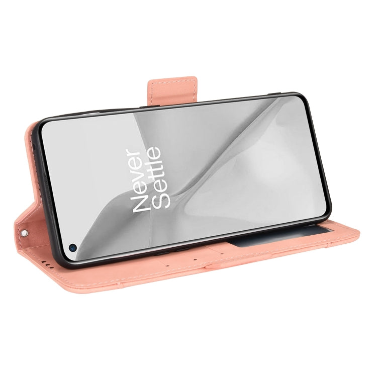 For OnePlus 10 Pro 5G Skin Feel Calf Pattern Leather Phone Case