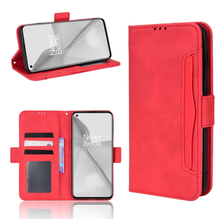 For OnePlus 10 Pro 5G Skin Feel Calf Pattern Leather Phone Case