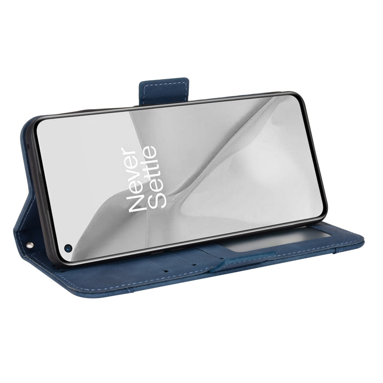 For OnePlus 10 Pro 5G Skin Feel Calf Pattern Leather Phone Case