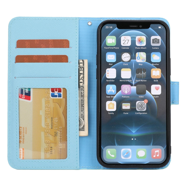 For iPhone 12 mini Cross Texture Detachable Leather Phone Case