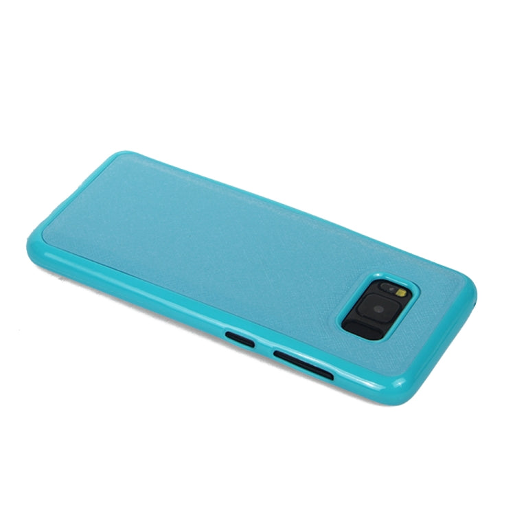 For Samsung Galaxy S8 Cross Texture Detachable Leather Phone Case