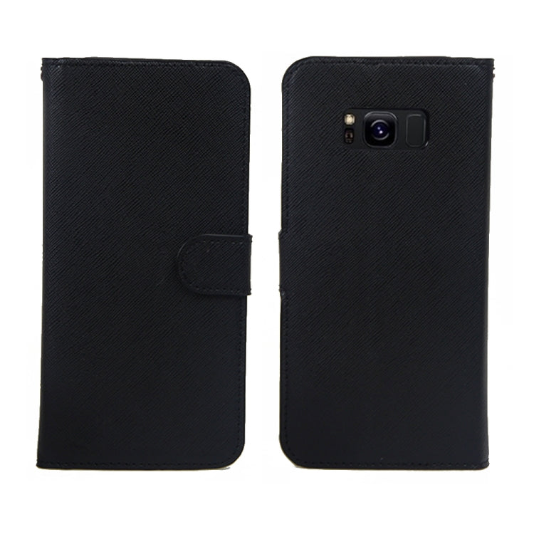For Samsung Galaxy S8 Cross Texture Detachable Leather Phone Case