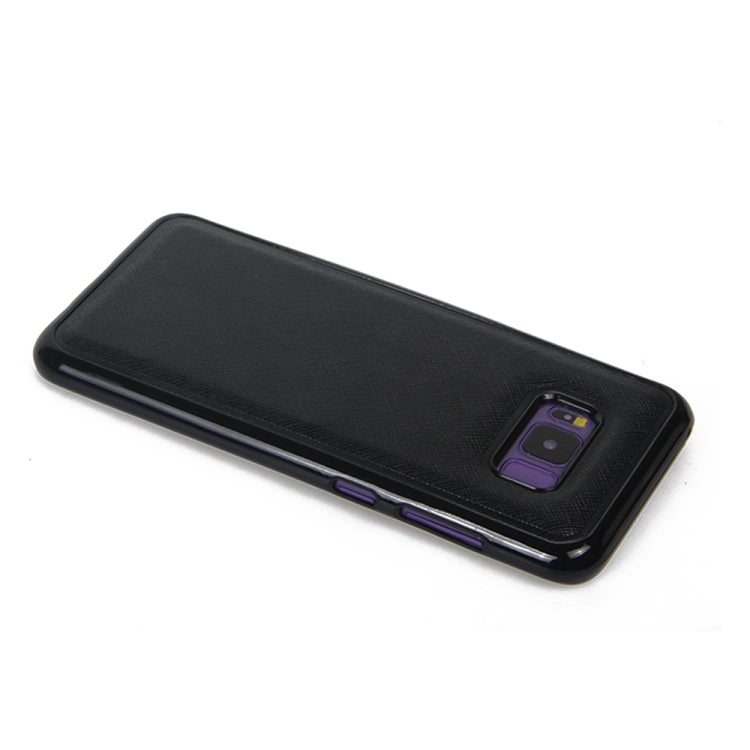 For Samsung Galaxy S8 Cross Texture Detachable Leather Phone Case