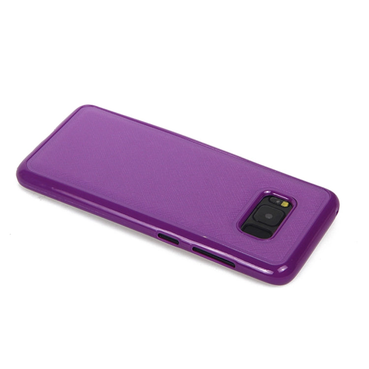 For Samsung Galaxy S8 Cross Texture Detachable Leather Phone Case
