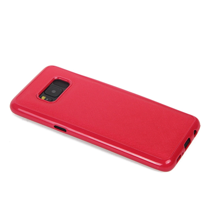 For Samsung Galaxy S8 Cross Texture Detachable Leather Phone Case