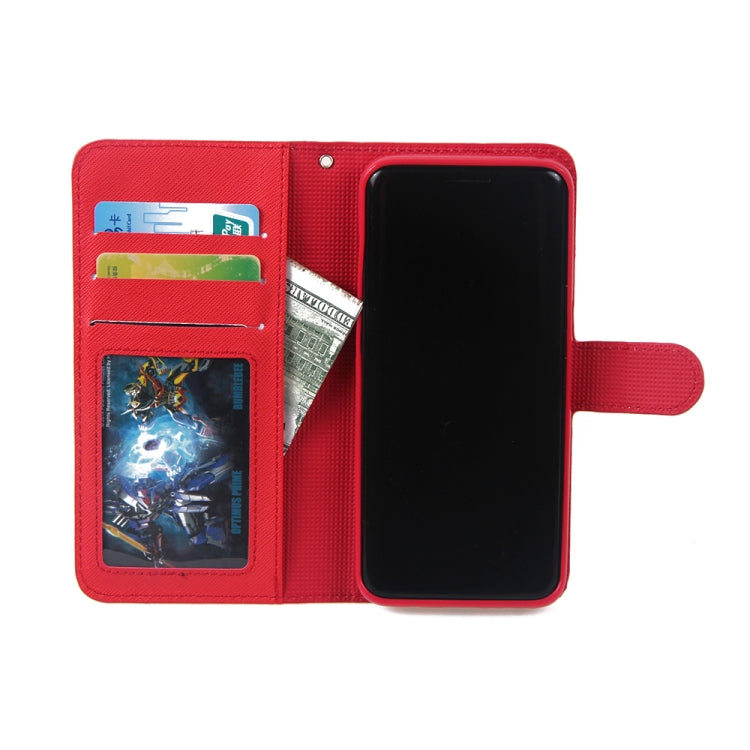 For Samsung Galaxy S8 Cross Texture Detachable Leather Phone Case