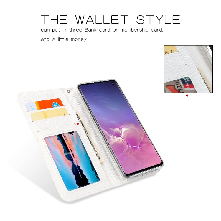 For Samsung Galaxy S10e Cross Texture Detachable Leather Phone Case