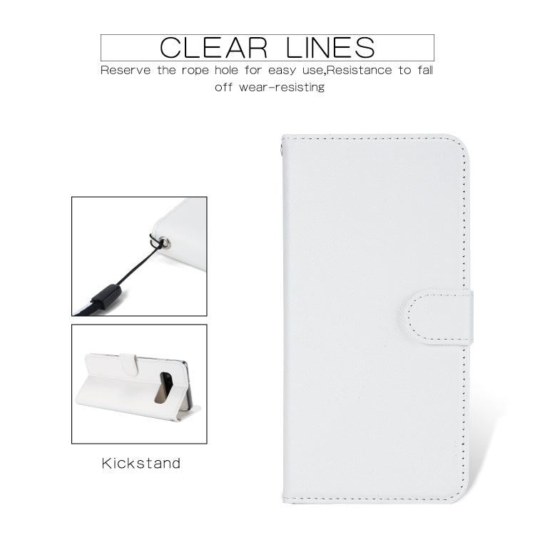 For Samsung Galaxy S10e Cross Texture Detachable Leather Phone Case