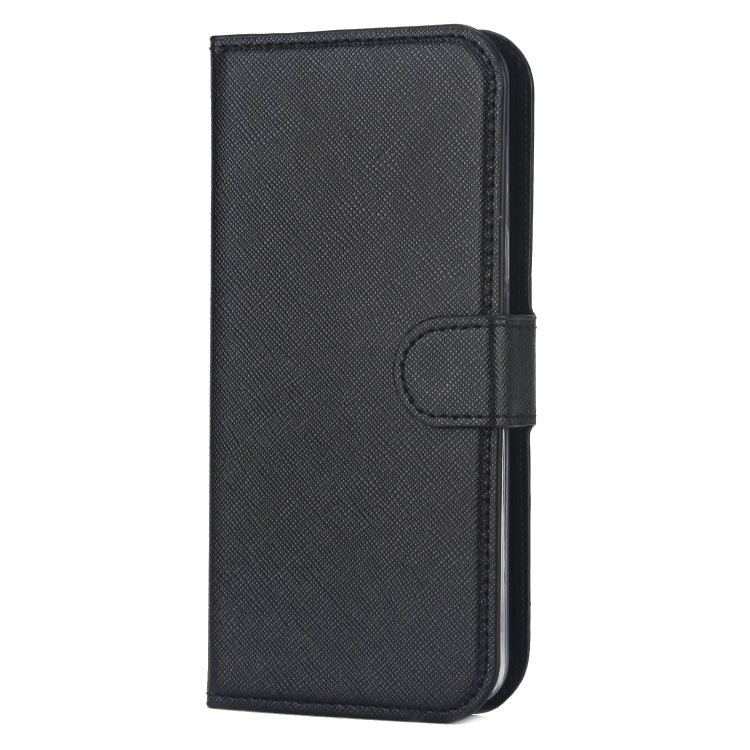 For Samsung Galaxy S9 Cross Texture Detachable Leather Phone Case