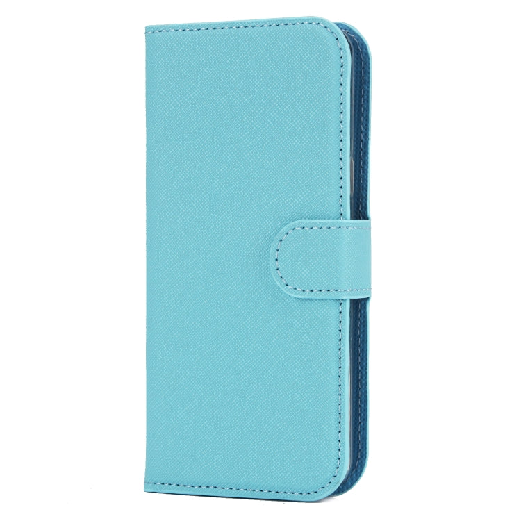 For Samsung Galaxy S9 Cross Texture Detachable Leather Phone Case
