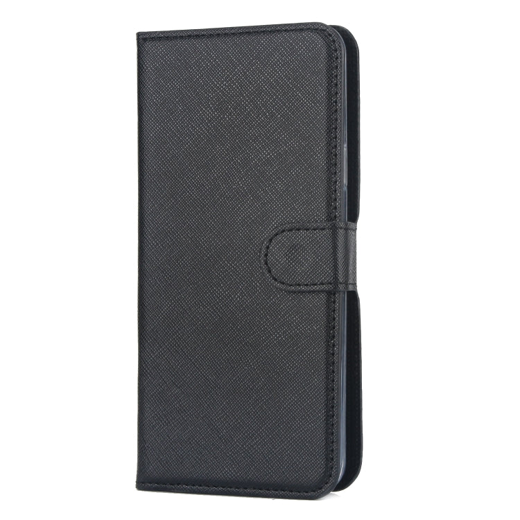 For Samsung Galaxy S9+ Cross Texture Detachable Leather Phone Case