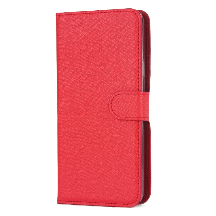 For Samsung Galaxy S9+ Cross Texture Detachable Leather Phone Case
