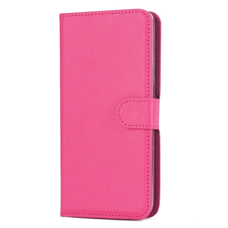 For Samsung Galaxy S9+ Cross Texture Detachable Leather Phone Case