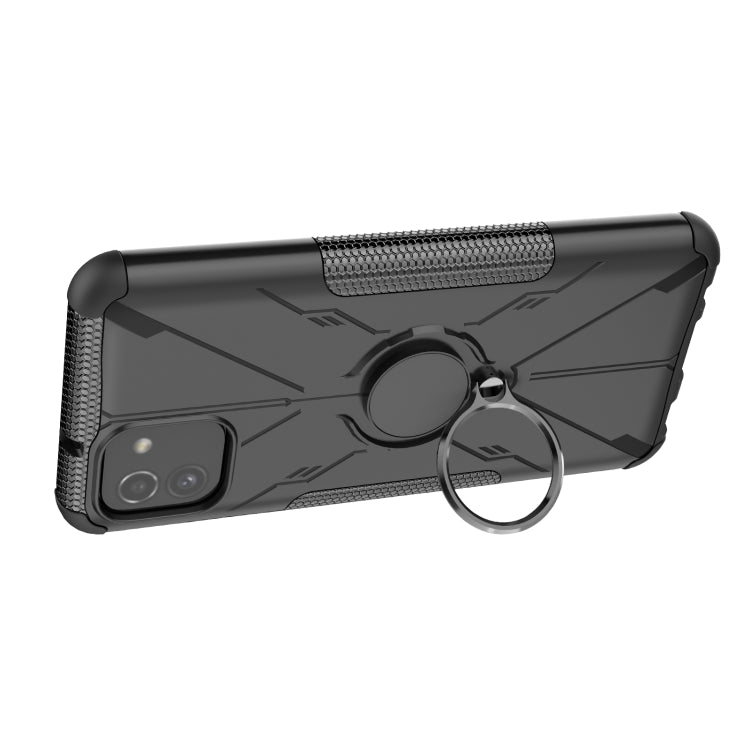 For Samsung Galaxy A03 Global Armor Bear Shockproof PC + TPU Phone Case