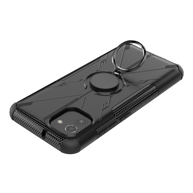For Samsung Galaxy A03 Global Armor Bear Shockproof PC + TPU Phone Case
