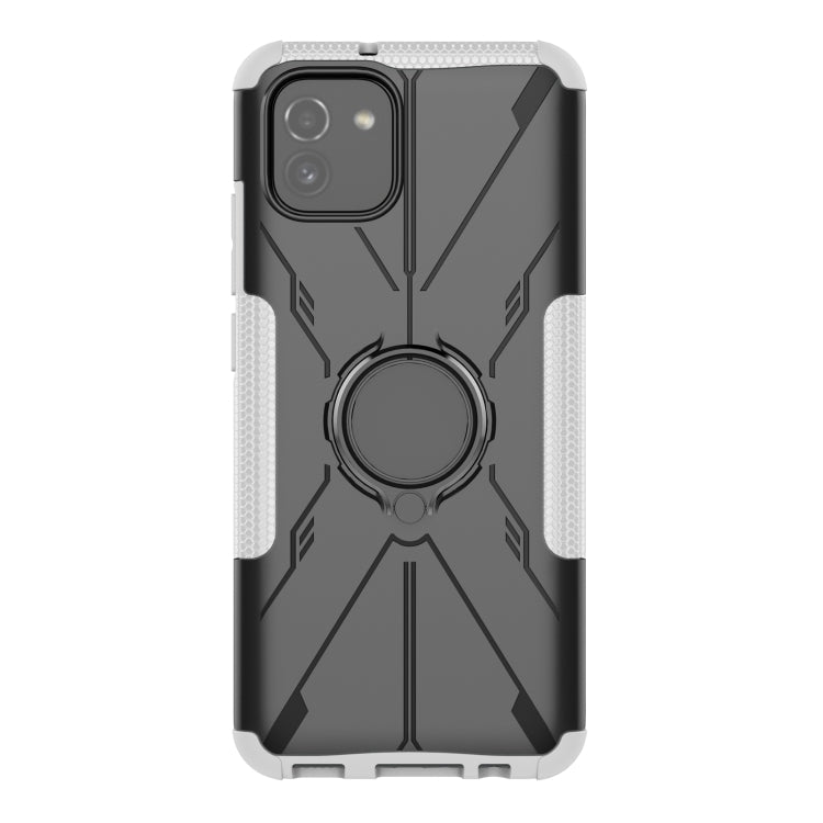 For Samsung Galaxy A03 Global Armor Bear Shockproof PC + TPU Phone Case