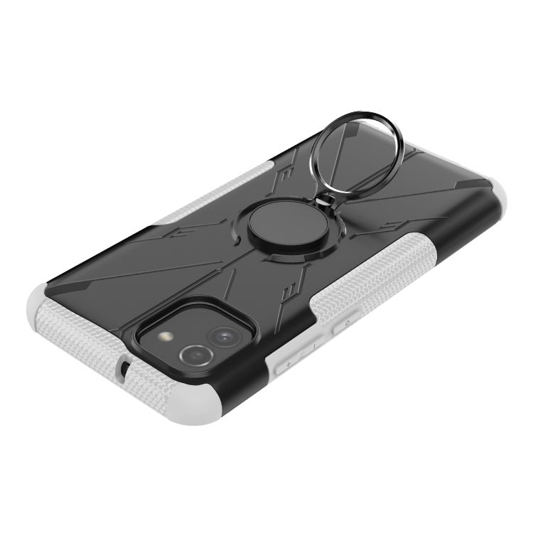 For Samsung Galaxy A03 Global Armor Bear Shockproof PC + TPU Phone Case