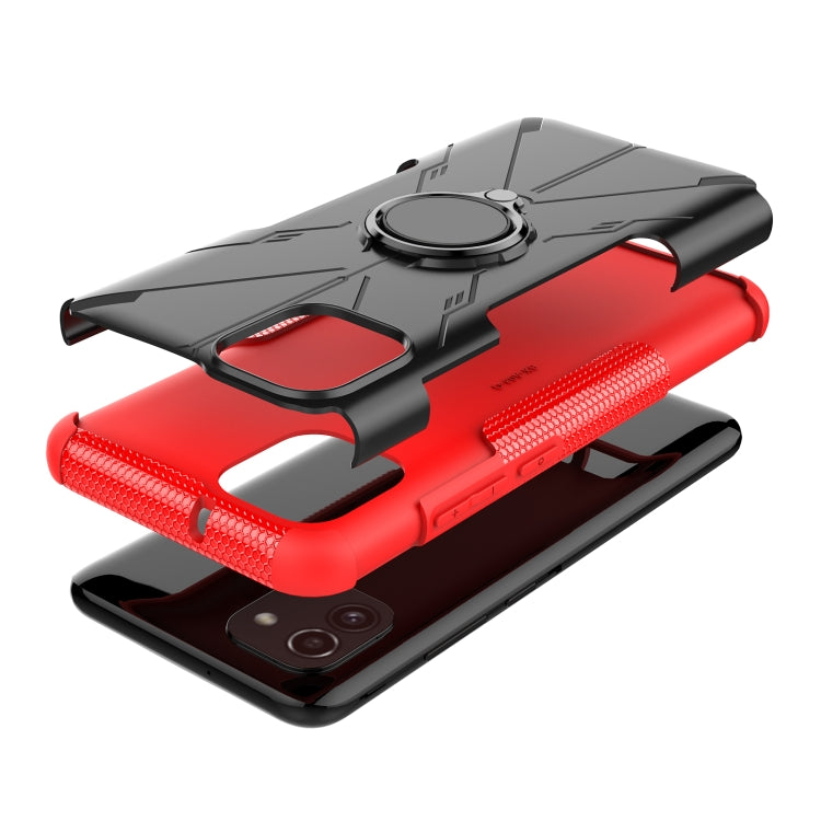 For Samsung Galaxy A03 Global Armor Bear Shockproof PC + TPU Phone Case