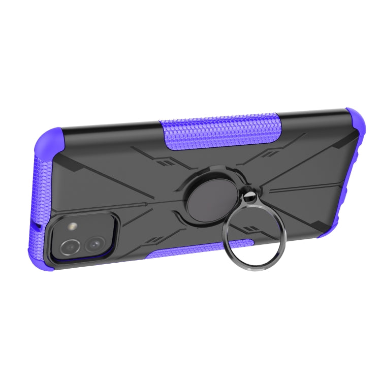 For Samsung Galaxy A03 Global Armor Bear Shockproof PC + TPU Phone Case