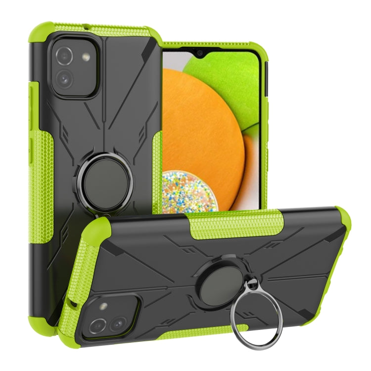 For Samsung Galaxy A03 Global Armor Bear Shockproof PC + TPU Phone Case