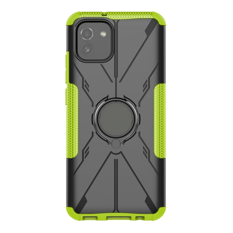 For Samsung Galaxy A03 Global Armor Bear Shockproof PC + TPU Phone Case