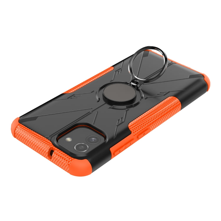 For Samsung Galaxy A03 Global Armor Bear Shockproof PC + TPU Phone Case