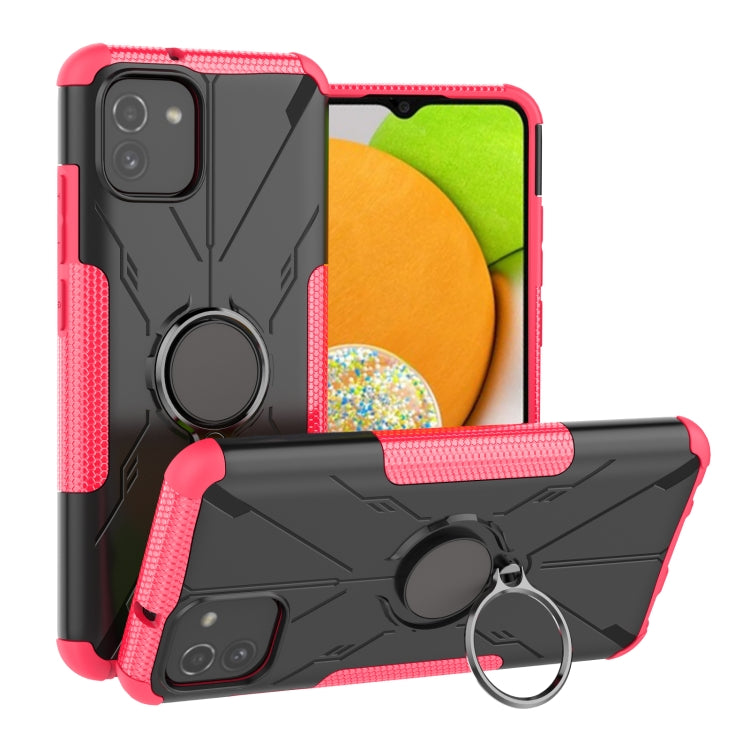 For Samsung Galaxy A03 Global Armor Bear Shockproof PC + TPU Phone Case