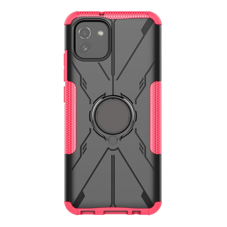For Samsung Galaxy A03 Global Armor Bear Shockproof PC + TPU Phone Case