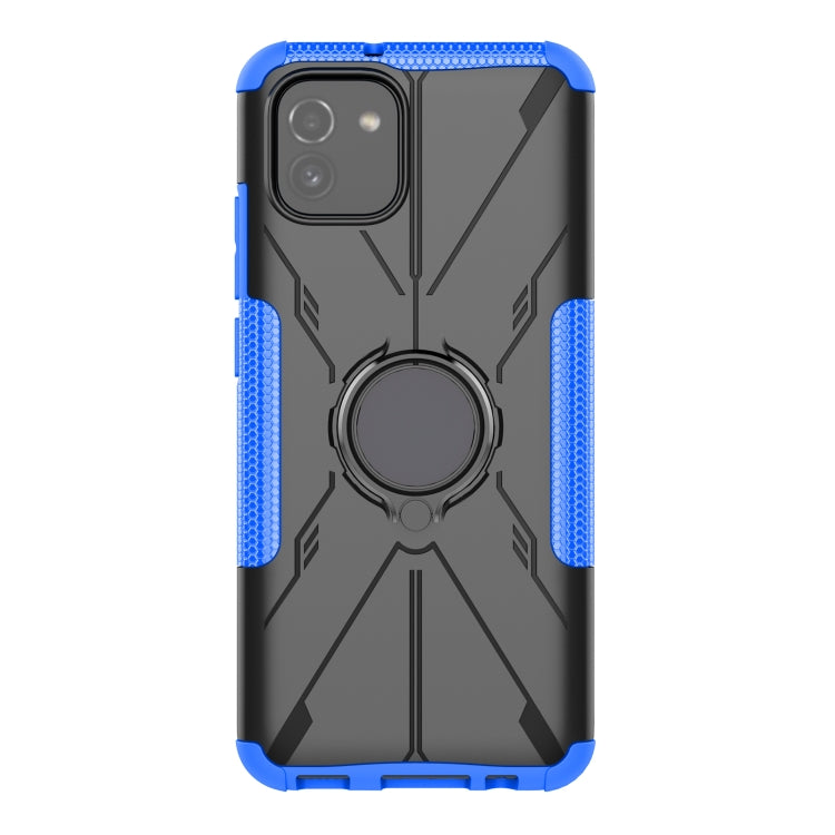 For Samsung Galaxy A03 Global Armor Bear Shockproof PC + TPU Phone Case