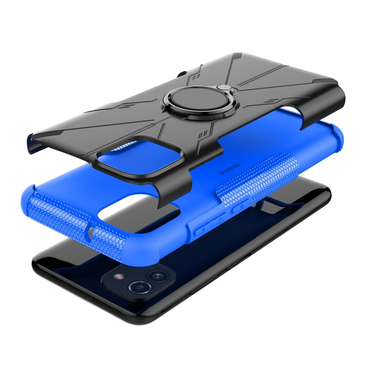 For Samsung Galaxy A03 Global Armor Bear Shockproof PC + TPU Phone Case