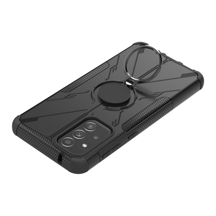 For Samsung Galaxy A33 5G Armor Bear Shockproof PC + TPU Phone Case