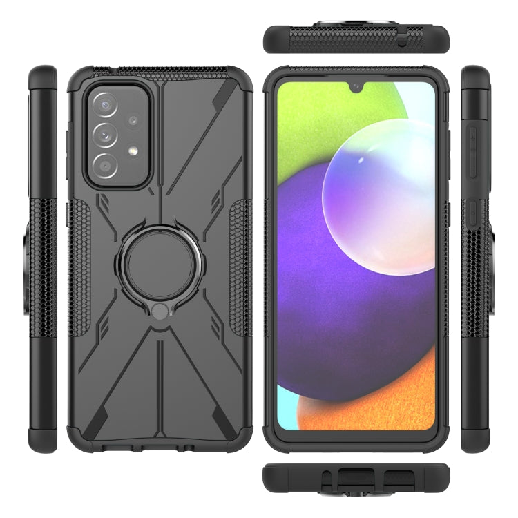 For Samsung Galaxy A33 5G Armor Bear Shockproof PC + TPU Phone Case