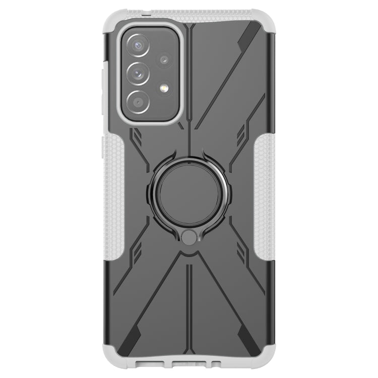 For Samsung Galaxy A33 5G Armor Bear Shockproof PC + TPU Phone Case
